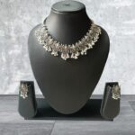 Mystic Metals: Oxidised Choker Set by Kala Karigari
