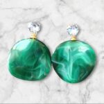 Ocean Aura – Korean Resin Earrings