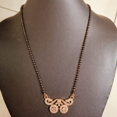Golden Heritage AD Dye Gold Mangalsutra