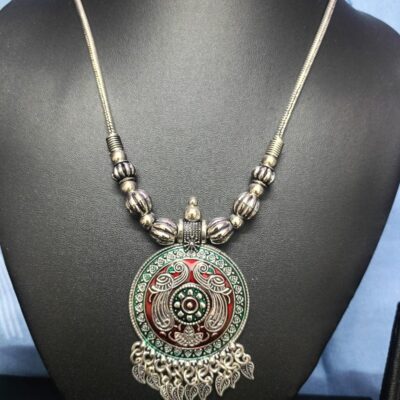 Regal Heritage Oxidized Pendant