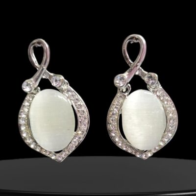 Celestial Muse Oxidised Multidesign Monalisa Stone Earrings by Kala Karigari